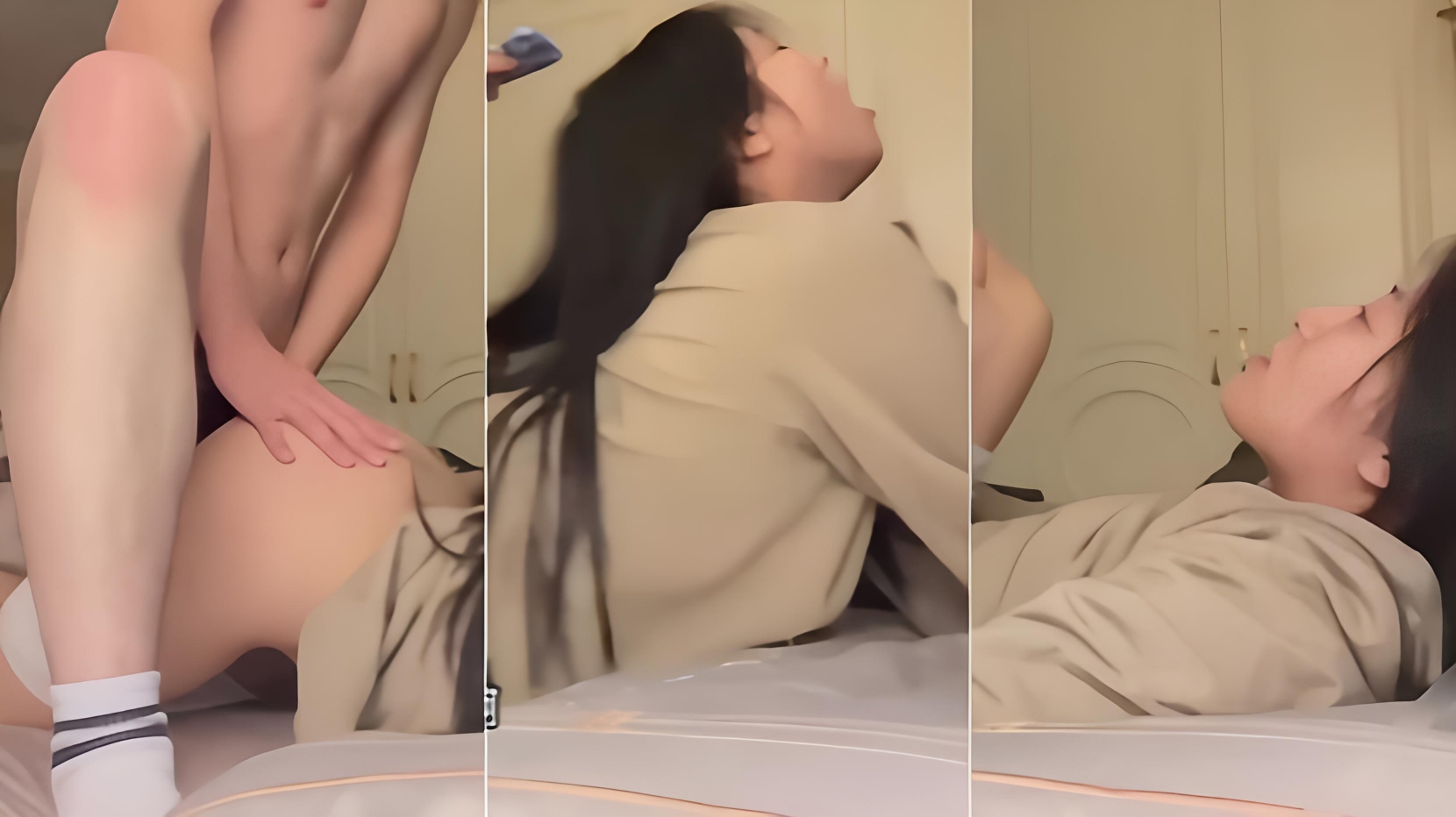 00后小情侣真实记录自拍，很少能看到这么嫩的一张脸了，素颜清纯感拉满